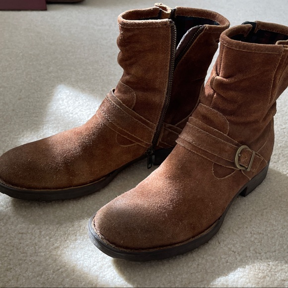 Born Women's Rich Brown Ankle Boots - Picture 10 of 11
